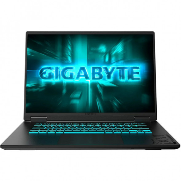 Ноутбук Gigabyte Gaming A16 GA63H (3VHK3EE893SD) (16&amp;quot;, IPS, AMD Ryzen 7 260 3.8ГГц, 8 ядер, 16ГБ DDR5, 512ГБ SSD, NVIDIA GeForce RTX 5060 - 8 ГБ, без ОС), черный в Благовещенске
