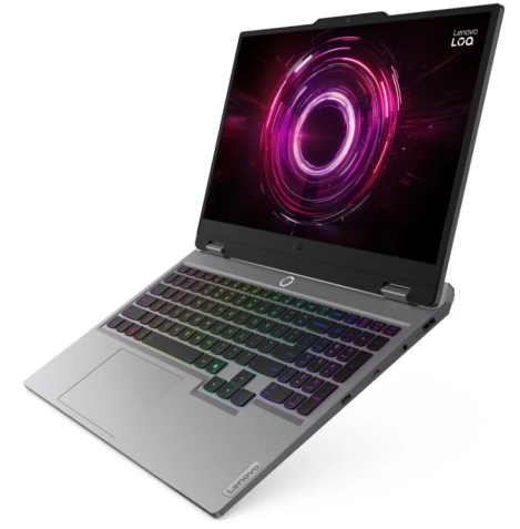 Ноутбук Lenovo LOQ 15AHP10 (83JG003EPB) (15.6 &amp;quot;, Ryzen 7 250 3.3 ГГц, 8 ядер, 16 Гб DDR5, 512 Гб SSD, GeForce RTX 5050, Windows 11 Home), Серый в Благовещенске