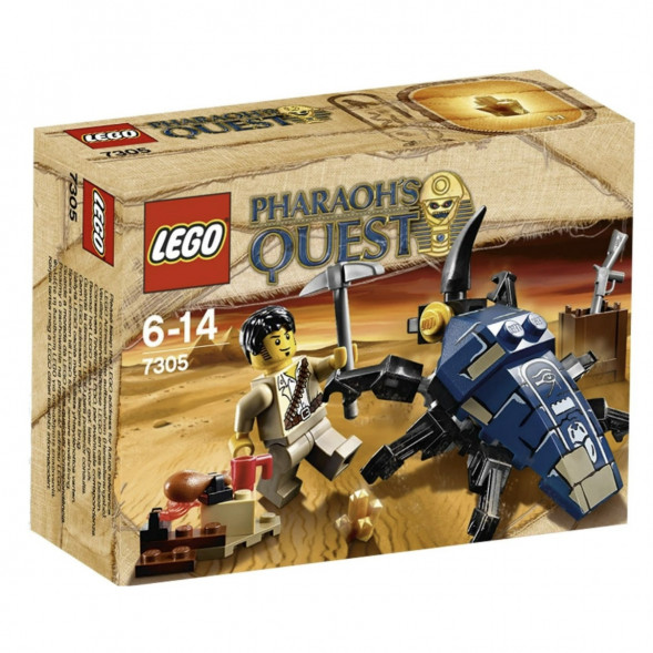 Конструктор LEGO Pharaohs Quest 7305 Атака скарабея в Благовещенске
