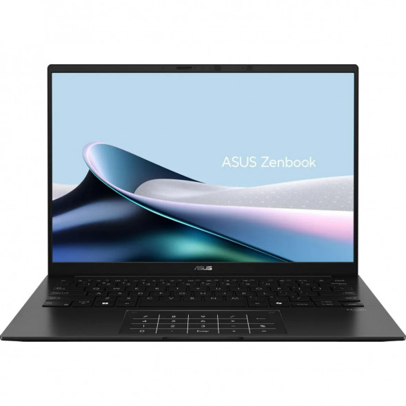 Ноутбук ASUS Zenbook 14 UM3406GA-QD132 (14&amp;quot;, OLED, AMD Ryzen AI 5 430 2ГГц, 4 ядра, 16ГБ LPDDR5x, 512ГБ SSD, AMD Radeon 840M, без ОС), черный в Благовещенске