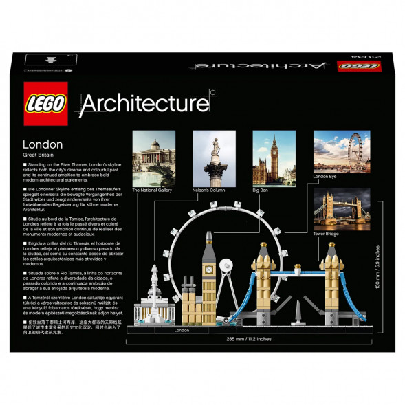 Конструктор LEGO Architecture 21034 Лондон в Благовещенске