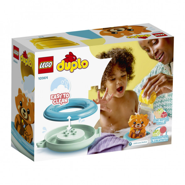 Конструктор LEGO DUPLO 10964 Приключения в ванной: Красная панда на плоту в Благовещенске
