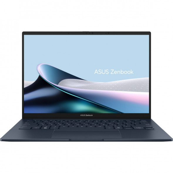 Ноутбук ASUS Zenbook 14 UX3405CA-ST1350 (14&amp;quot;, OLED, Intel Core Ultra 5 225H 1.7ГГц, 14-ядер, 16ГБ LPDDR5x, 512ГБ SSD, Intel Arc 130T, без ОС), синий в Благовещенске