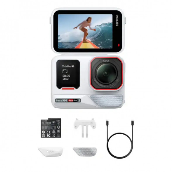 Экшн-камера Insta360 Ace Pro 2, Arctic White в Благовещенске