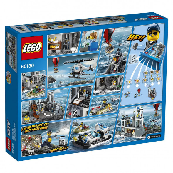 Конструктор LEGO City 60130 Police Остров-тюрьма в Благовещенске
