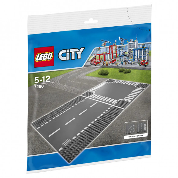 Конструктор LEGO City 7280 Прямая дорога и перекрёсток в Благовещенске