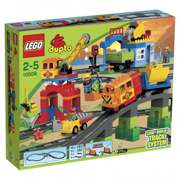 Конструктор LEGO DUPLO Town 10508 Большой поезд в Благовещенске