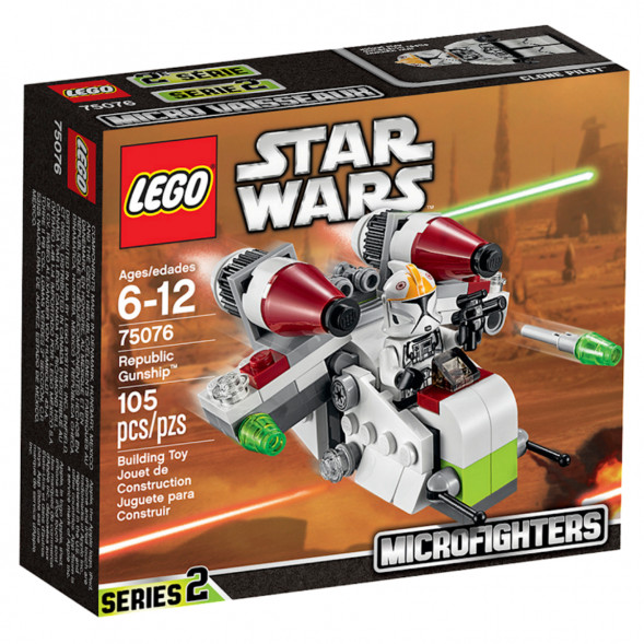 Конструктор LEGO Star Wars 75076 Республиканский истребитель в Благовещенске