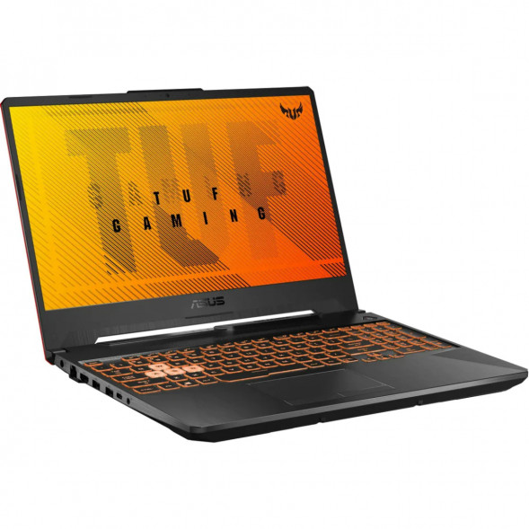 Ноутбук ASUS TUF Gaming A15 FA506NCG-HN330 (15.6&amp;quot;, IPS, AMD Ryzen 7 8845HS 3.8ГГц, 8-ядерный, 16ГБ DDR5, 512ГБ SSD, NVIDIA GeForce RTX 3050 - 4 ГБ, без ОС), черный в Благовещенске