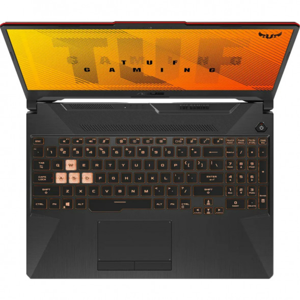 Ноутбук ASUS TUF Gaming A15 FA506NCG-HN330 (15.6&amp;quot;, IPS, AMD Ryzen 7 8845HS 3.8ГГц, 8-ядерный, 16ГБ DDR5, 512ГБ SSD, NVIDIA GeForce RTX 3050 - 4 ГБ, без ОС), черный в Благовещенске