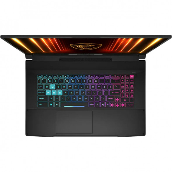 Ноутбук MSI Katana 17 HX B14WGK-274XRU (17.3&amp;quot;, IPS, Intel Core i7 14650HX 2.2ГГц, 16 ядер, 32ГБ DDR5, 1ТБ SSD, NVIDIA GeForce RTX 5070 - 8 ГБ, TGP 115Вт, без ОС), черный в Благовещенске
