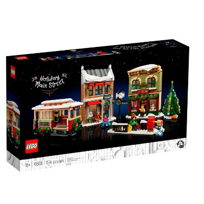 Конструктор LEGO Зимняя Деревня 10308 Главная Рождественская улица в Благовещенске