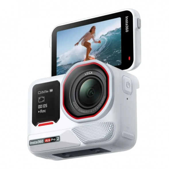 Экшн-камера Insta360 Ace Pro 2 Single Battery Xplorer Bundle, Arctic White в Благовещенске