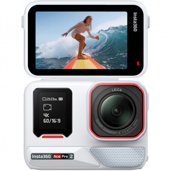 Экшн-камера Insta360 Ace Pro 2 Single Battery Xplorer Bundle, Arctic White в Благовещенске