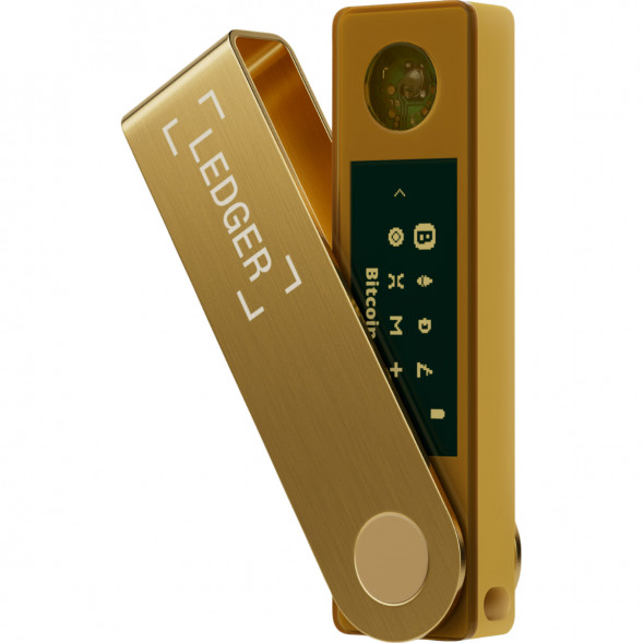 Аппаратный криптокошелек Ledger Nano X, Gold в Благовещенске