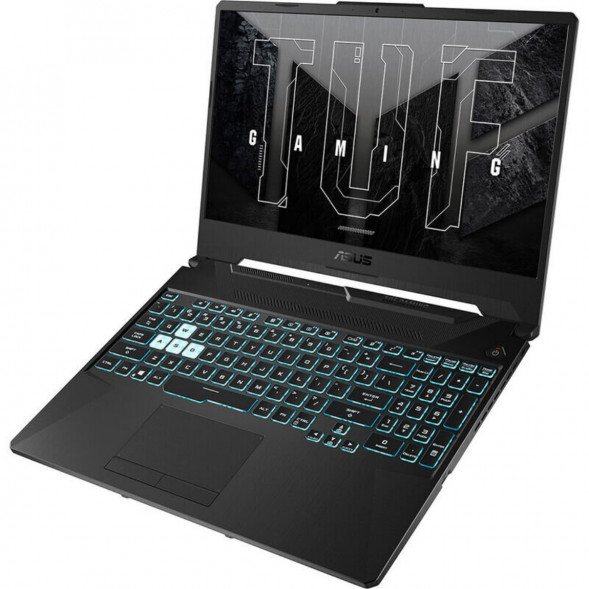 Ноутбук ASUS TUF Gaming A15 FA506NCG-HN199W (15.6&amp;quot;, IPS, AMD Ryzen 7 7445HS 3.2 ГГц, 6 ядер, 16 ГБ DDR5, SSD 512 ГБ, GeForce RTX 3050, Windows 11 Home), черный в Благовещенске