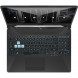 Ноутбук ASUS TUF Gaming A15 FA506NCG-HN199W (15.6&amp;quot;, IPS, AMD Ryzen 7 7445HS 3.2 ГГц, 6 ядер, 16 ГБ DDR5, SSD 512 ГБ, GeForce RTX 3050, Windows 11 Home), черный в Благовещенске