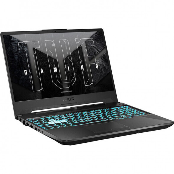 Ноутбук ASUS TUF Gaming A15 FA506NCG-HN199W (15.6&amp;quot;, IPS, AMD Ryzen 7 7445HS 3.2 ГГц, 6 ядер, 16 ГБ DDR5, SSD 512 ГБ, GeForce RTX 3050, Windows 11 Home), черный в Благовещенске