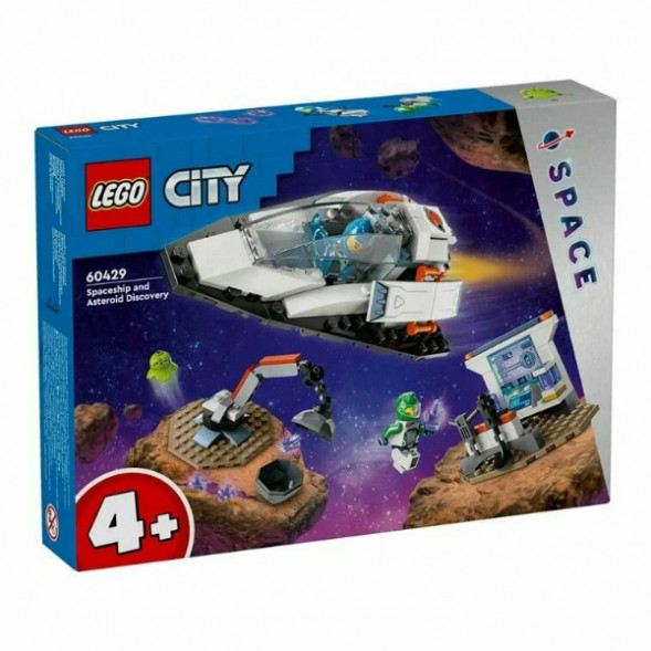 Конструктор LEGO City 60429 Открытие космического корабля и астероида в Благовещенске