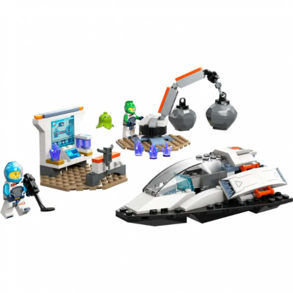 Конструктор LEGO City 60429 Открытие космического корабля и астероида в Благовещенске