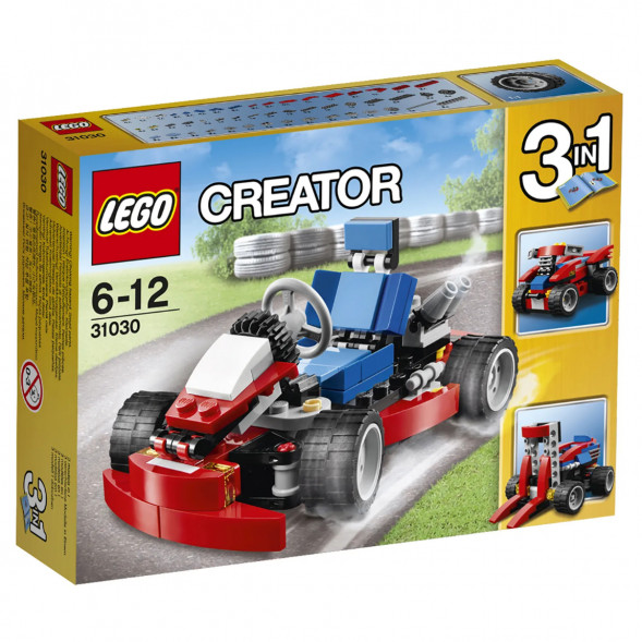 Конструктор LEGO Creator 31030 Красный гоночный карт в Благовещенске