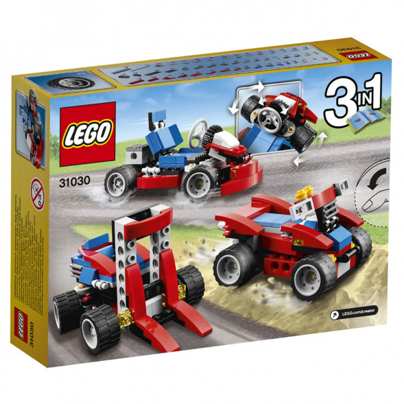 Конструктор LEGO Creator 31030 Красный гоночный карт в Благовещенске