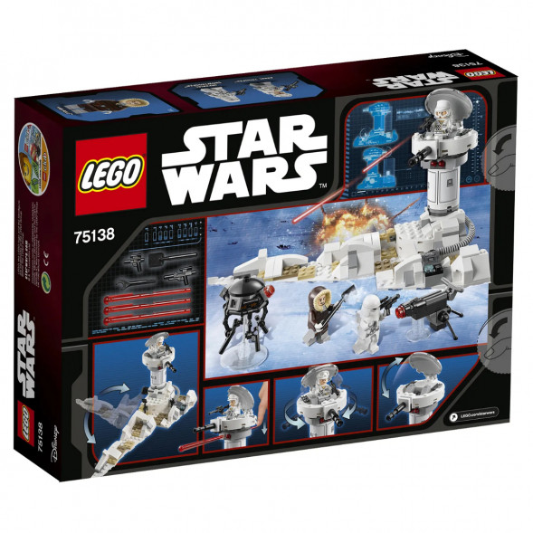 Конструктор LEGO Star Wars 75138 Нападение на Хот в Благовещенске