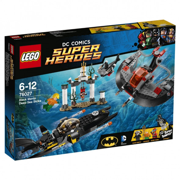 Конструктор LEGO Super Heroes 76027 Глубоководная атака Черного Манта в Благовещенске