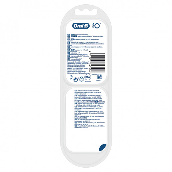 Сменные насадки для зубной щетки Oral-B iO Gentle Care (4 шт.) в Благовещенске