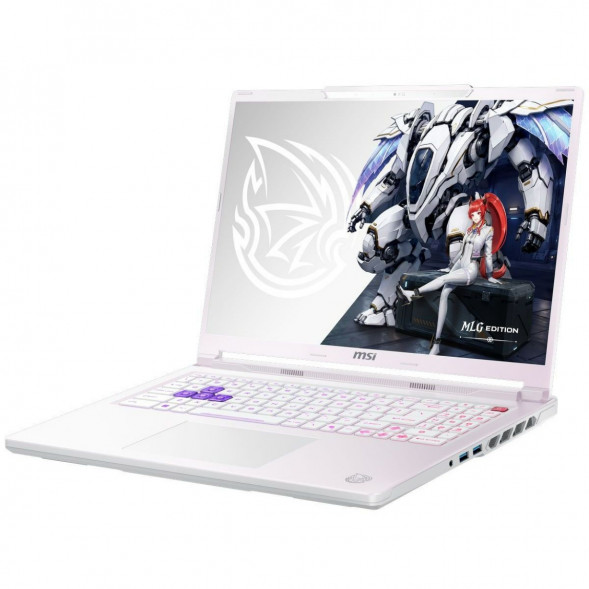 Ноутбук MSI Crosshair A16 HX MLG Edition E8WGXK-089XRUY (16&amp;quot;, IPS, AMD Ryzen 9 8940HX 2.4ГГц, 16 ядер, 16ГБ DDR5, 1ТБ SSD, NVIDIA GeForce RTX 5070 - 12 ГБ, без ОС), белый в Благовещенске