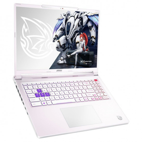 Ноутбук MSI Crosshair A16 HX MLG Edition E8WGXK-089XRUY (16&amp;quot;, IPS, AMD Ryzen 9 8940HX 2.4ГГц, 16 ядер, 16ГБ DDR5, 1ТБ SSD, NVIDIA GeForce RTX 5070 - 12 ГБ, без ОС), белый в Благовещенске