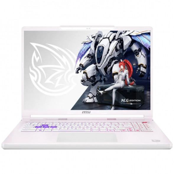 Ноутбук MSI Crosshair A16 HX MLG Edition E8WGXK-089XRUY (16&amp;quot;, IPS, AMD Ryzen 9 8940HX 2.4ГГц, 16 ядер, 16ГБ DDR5, 1ТБ SSD, NVIDIA GeForce RTX 5070 - 12 ГБ, без ОС), белый в Благовещенске