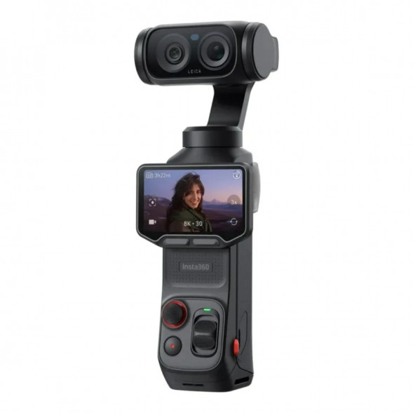 Экшн-камера Insta360 Luna Ultra Fill Light Bundle, Cosmic Black в Благовещенске