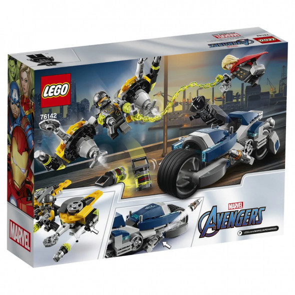 Конструктор LEGO Super Heroes 76142 Мстители Атака на спортбайке в Благовещенске