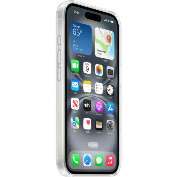 Чехол Apple Clear Case with MagSafe для iPhone 16, прозрачный (MA6A4ZM/A) в Благовещенске