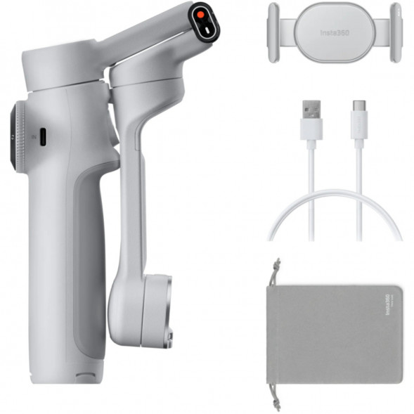 Cтабилизатор Insta360 Flow 2 Standard Bundle, Stone Gray в Благовещенске