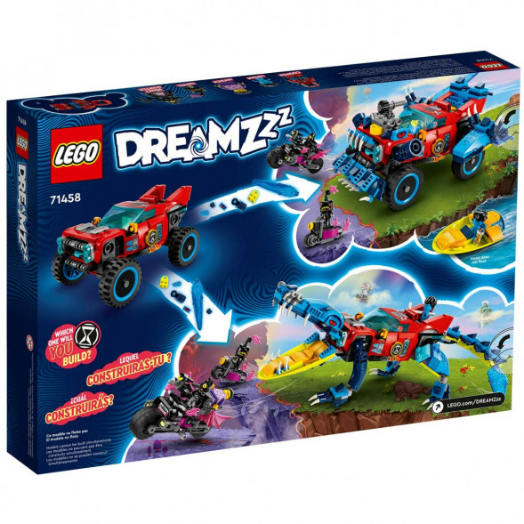 Конструктор LEGO DREAMZzz 71458 Автомобиль-крокодил в Благовещенске