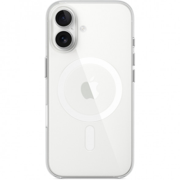 Чехол Apple Clear Case with MagSafe для iPhone 16 Plus, прозрачный (MA7D4ZM/A) в Благовещенске