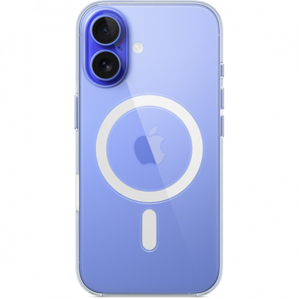 Чехол Apple Clear Case with MagSafe для iPhone 16 Plus, прозрачный (MA7D4ZM/A) в Благовещенске