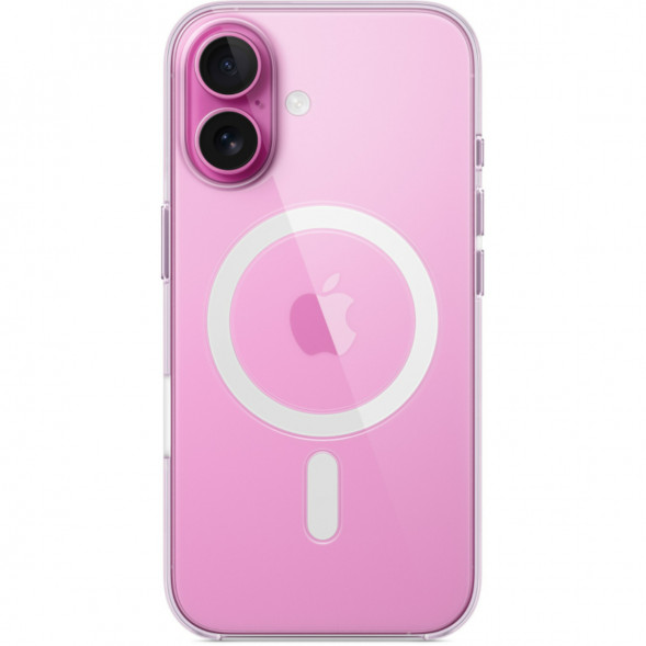 Чехол Apple Clear Case with MagSafe для iPhone 16 Plus, прозрачный (MA7D4ZM/A) в Благовещенске