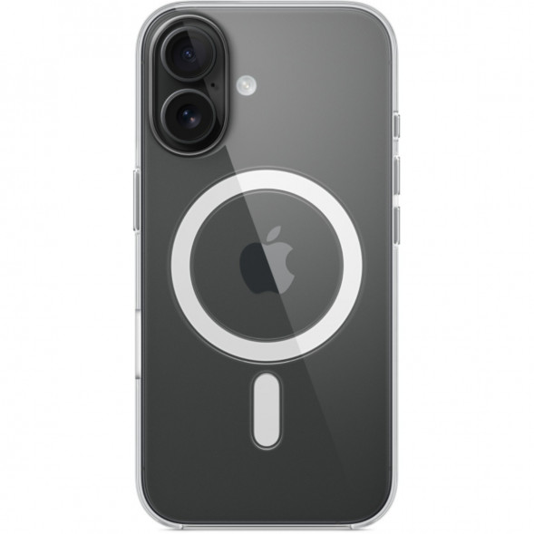 Чехол Apple Clear Case with MagSafe для iPhone 16 Plus, прозрачный (MA7D4ZM/A) в Благовещенске
