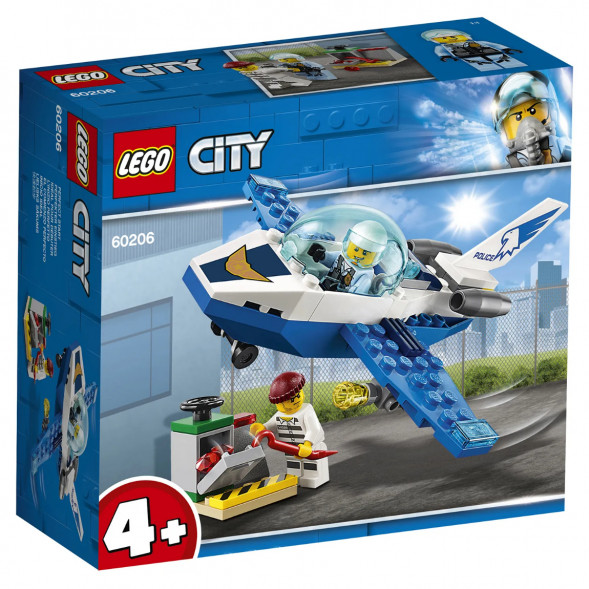 Конструктор LEGO City Police 60206 Воздушная полиция: патрульный самолет в Благовещенске