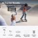 Стабилизатор Insta360 Flow 2 AI Tracker Bundle, Stone Gray в Благовещенске