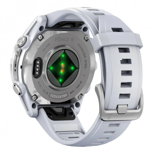 Умные часы Garmin Fenix 8, 43 mm, Whitestone 010-02903-00 в Благовещенске