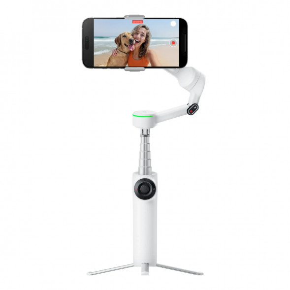 Стабилизатор Insta360 Flow 2 AI Tracker Bundle, Summit White в Благовещенске