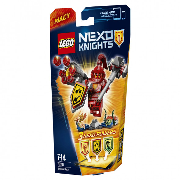 Конструктор LEGO Nexo Knights 70331 Мэйси – Абсолютная сила в Благовещенске