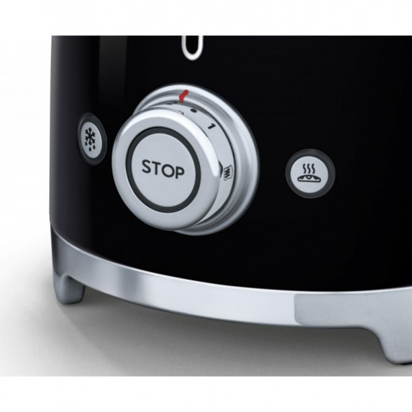 Тостер Smeg TSF01BLEU, черный в Благовещенске