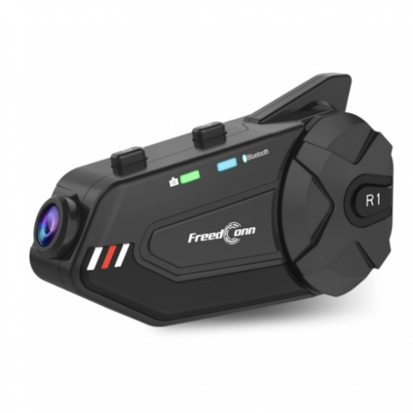 Мотогарнитура на шлем с камерой Freedconn R1 - Plus Motorcycle Bluetooth Wifi Recorder в Благовещенске