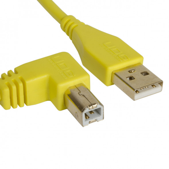 Аудиокабель UDG Ultimate Audio Cabel  USB 2.0 A-B 1 метр, жёлтый в Благовещенске