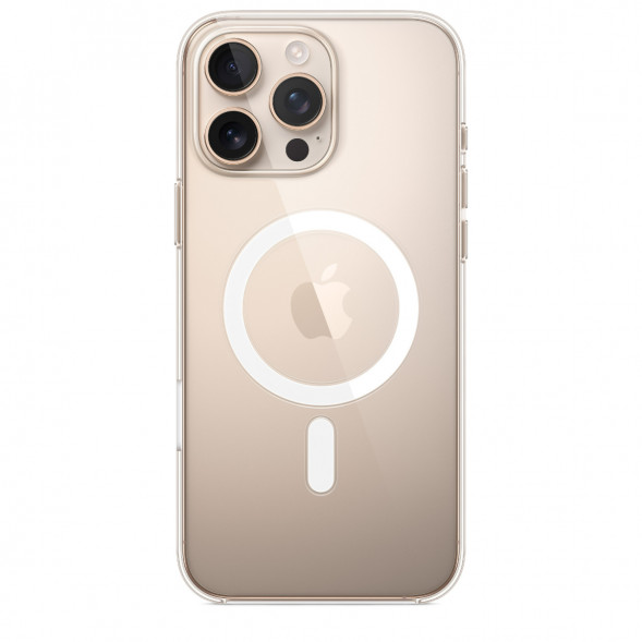 Чехол Apple Clear Case with MagSafe для iPhone 16 Pro Max, прозрачный (MA7F4ZM/A) в Благовещенске